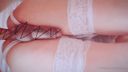 ❼ [Personal shooting] sex of a man's daughter wearing "cross-dressing" pure white lingerie * Review privilege will be implemented! !!